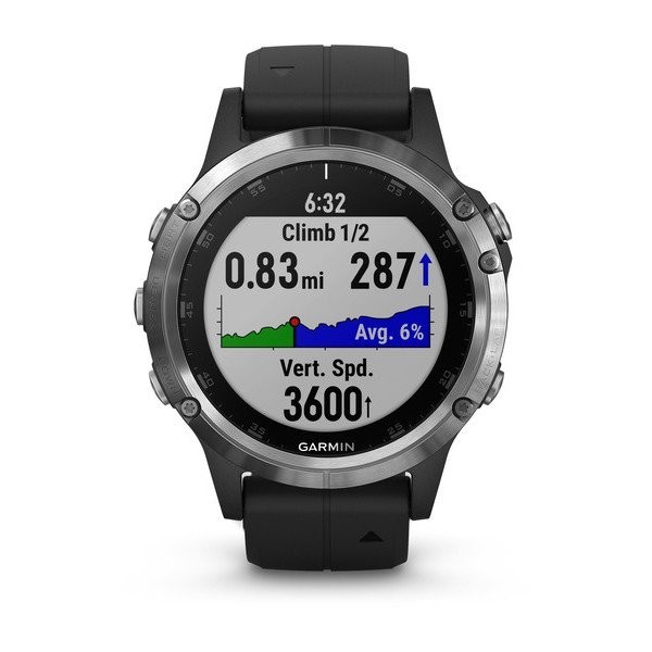 Garmin Fenix 5 Plus Silver Aktivite Saati