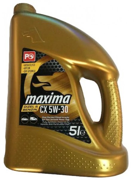Petrol Ofisi Maxima CX 5W-30 Motor Yağı (5 litre)