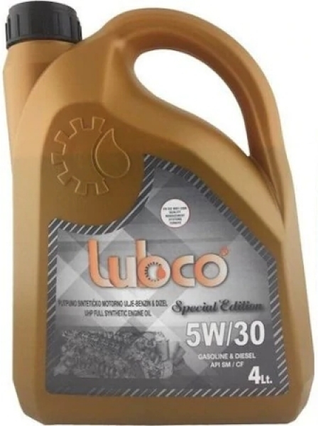 Lubco 5W-30 Motor Yağı (4 litre)