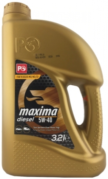 Petrol Ofisi Maxima Diesel 5W-40 Motor Yağı (3.2 litre)