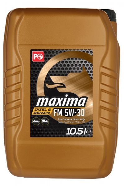 Petrol Ofisi Maxima FM 5W-30 Motor Yağı (10.5 litre)