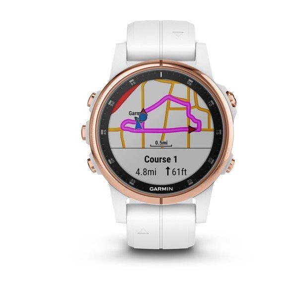 Garmin Fenix 5S Plus Sapphire Aktivite Saati