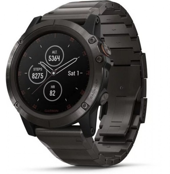 Garmin Fenix 5X Plus Titanium Aktivite Saati (87 g)