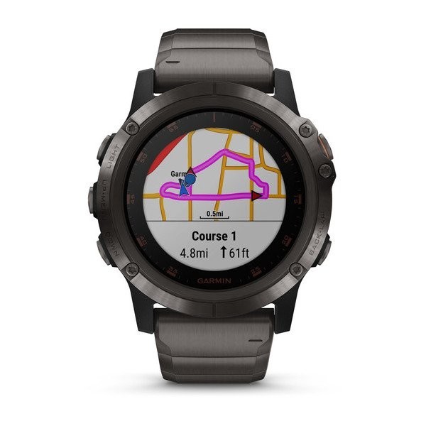 Garmin Fenix 5X Plus Titanium Aktivite Saati (87 g)