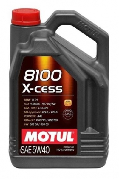 Motul 8100 X-Cess 5W-40 Motor Yağı (4 litre)