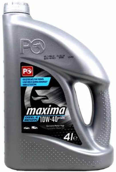 Petrol Ofisi Maxima 10W-40 Plus Motor Yağı (4 litre)