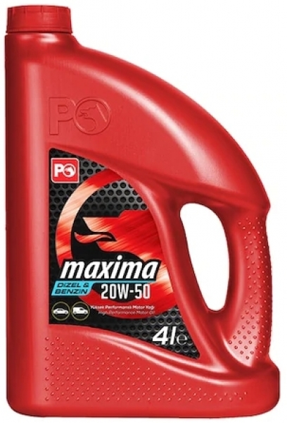 Petrol Ofisi Maxima 20W-50 Motor Yağı (4 litre)