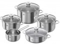 Zwilling Twin Nova 9 Parça Çelik Tencere ve Tava Seti resim