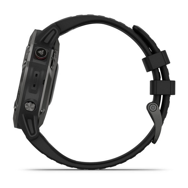 Garmin Fenix 6 Sapphire Aktivite Saati (Karbon Kaplamalı Çelik)