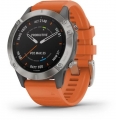 Garmin Fenix 6 Sapphire Titanium Titanyum Aktivite Saati
