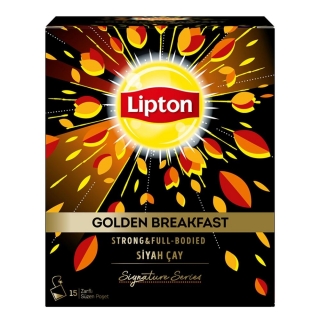 Lipton Golden Breakfast Bardak Poşet Çay 15 Adet