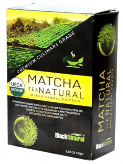 Black Natural Matcha Çayı 100 gr