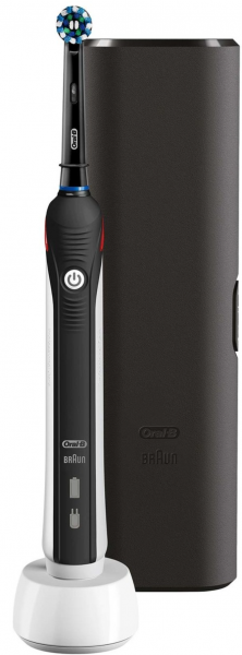 Oral-B Pro 2 2500 Cross Action Black Şarjlı Diş Fırçası