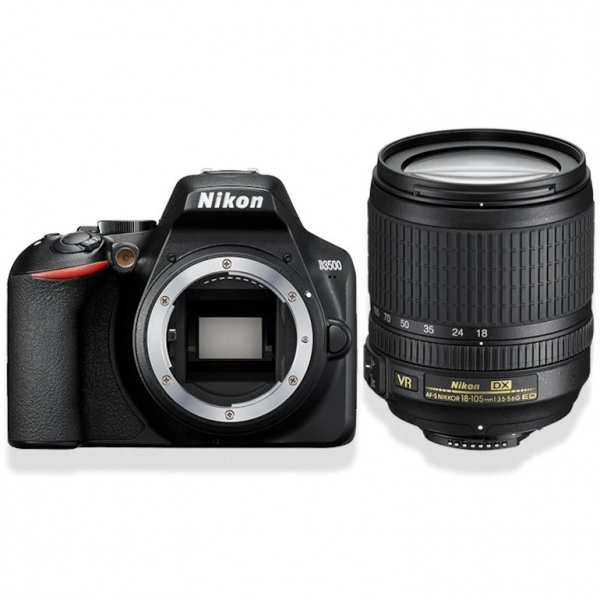 Nikon D3500 18-105mm DSLR Fotoğraf Makinesi (18-105 mm)