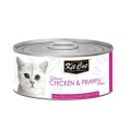 Kit Cat Tavuklu Ve Karides Parçacıklı 80 gr resim