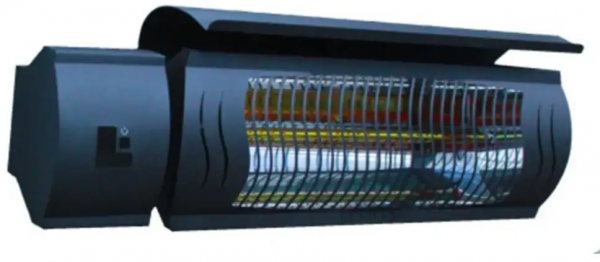 Normgas MTN-ES 2000W Kumandalı Infrared Isıtıcı (Aç/Kapat)
