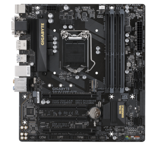 Gigabyte GA-B250M-D3H LGA 1151 Soket Anakart