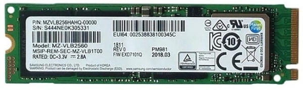 Samsung PM981 SSD