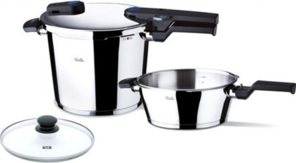 Fissler Quadro 6+3.5 Düdüklü Tencere (6 Litre / 3.5 Litre)