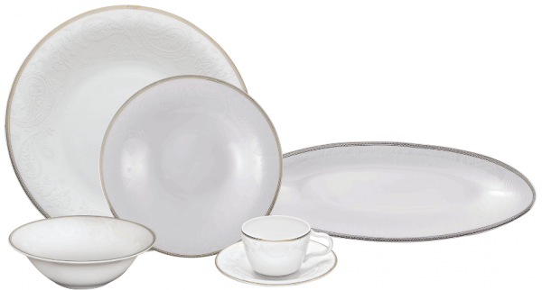 Karaca Fine Pearl Shawl 26 Parça Kahvaltı Takımı