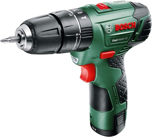 Bosch EasyImpact 12 (1x2.5Ah) Akülü Matkap (1 Akülü)