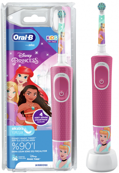 Oral-B D100 Princess Şarjlı Diş Fırçası