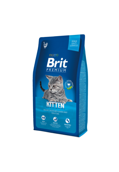Brit Premium Yavru Tavuklu 8 kg Kedi Maması