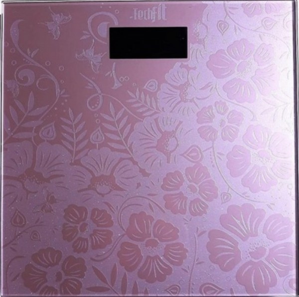Techfit TECHFİT TF 1053 Pembe Dijital Banyo Tartısı