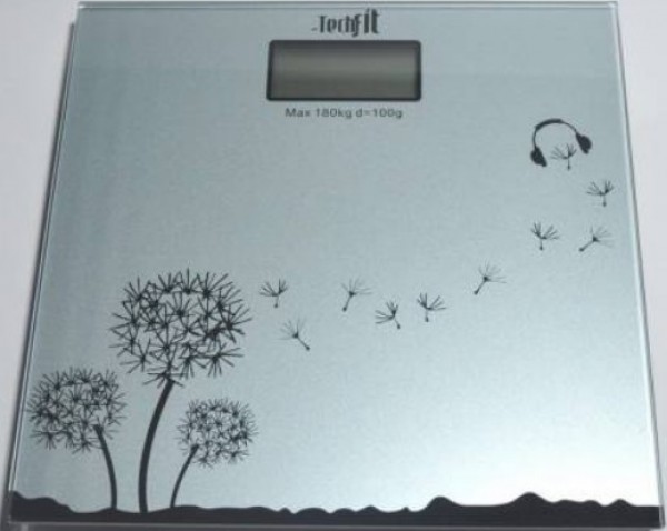 Techfit TECHFİT TF 1053 Gri Dijital Banyo Tartısı