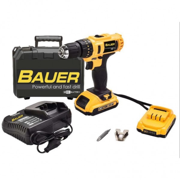Bauer Plus 24 V 5 Ah Li-On X-TORQ Akülü Matkap