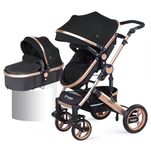 Huggy Queen 2 In 1 Mono Travel Sistem Bebek Arabası