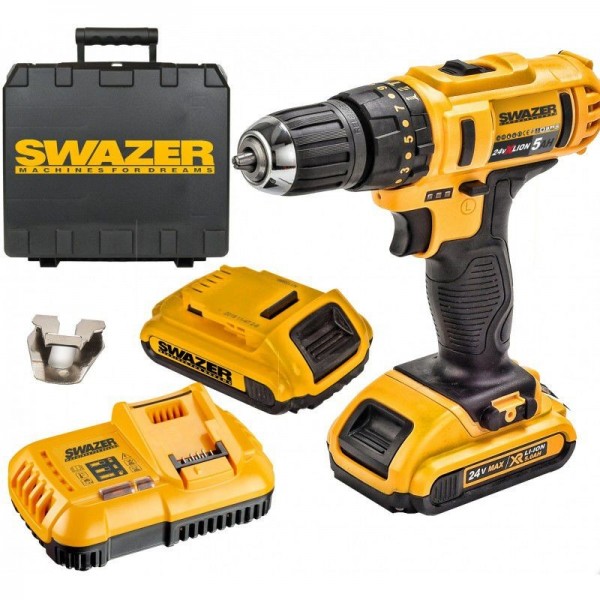 Swazer XR 24 V 5 Ah Darbeli Akülü Vidalama