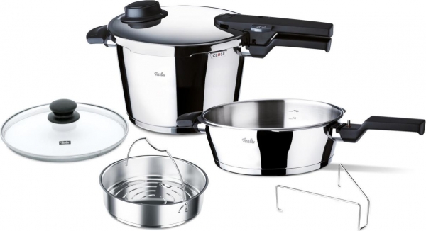 Fissler Vitavit Premium 8+4 Düdüklü Tencere (8 Litre / 4 Litre)