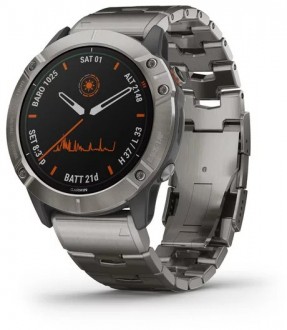Garmin Fenix 6X Pro Solar Aktivite Saati