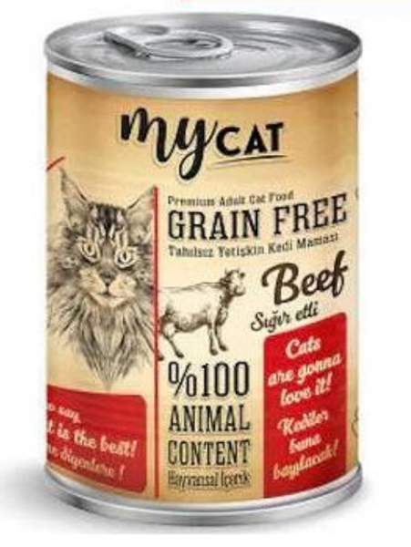 MyCat Mycat Sterilised Dana Etli 415 gr Kedi Maması