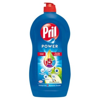 Pril Power 5 Etki Elma Kokulu Sıvı Bulaşık Deterjanı 1350 gr