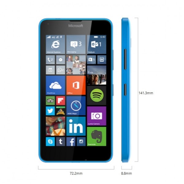 Microsoft Lumia 640 LTE (4G / Tek Hat)