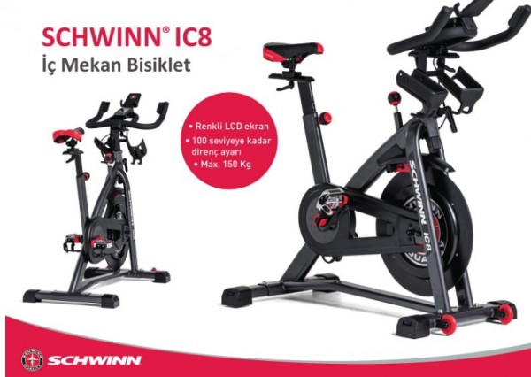 Schwinn IC8 Spin Bike Dikey Bisiklet