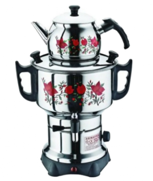 Aldente Classic Dekorlu Semaver