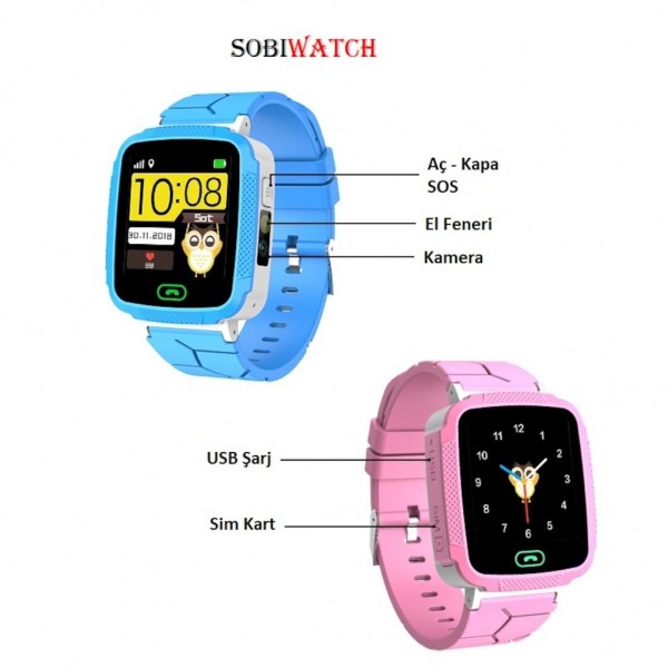 Sobiwatch M11G Akıllı Çocuk Saati