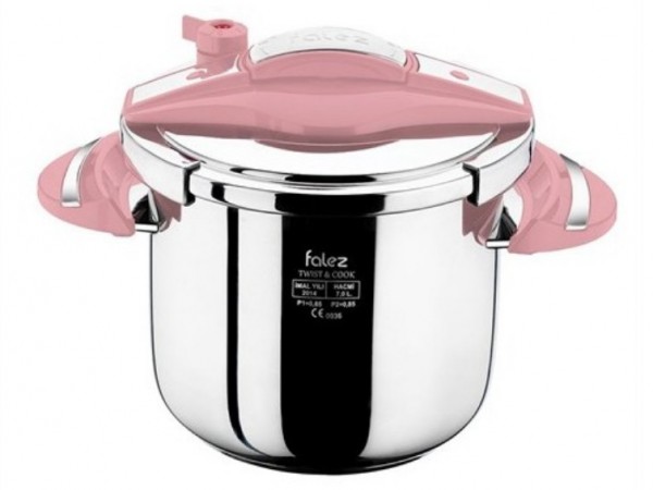 Falez Twist Cook Düdüklü Tencere (7 Litre)