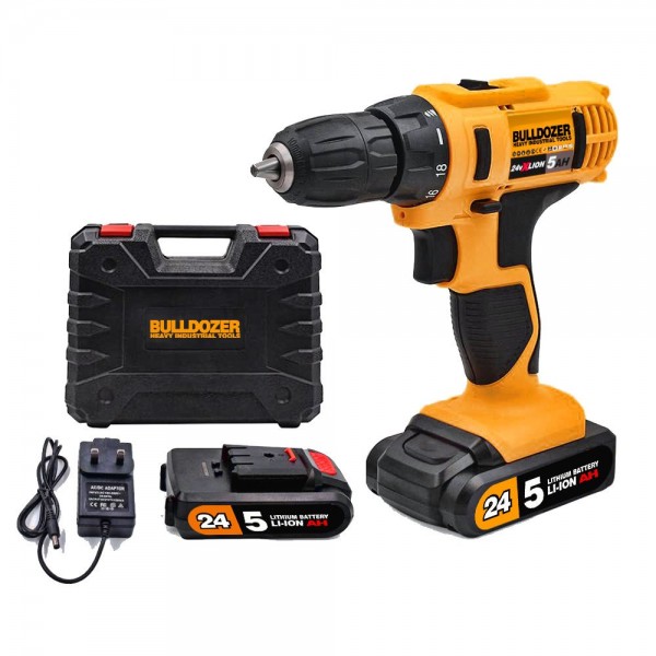 Bulldozer GSR 24 V 5 Ah Akülü Vidalama