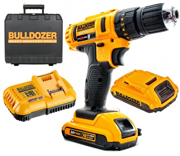 Bulldozer XR-S 24 V 5 Ah Akülü Vidalama