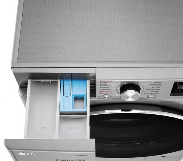 LG F4V5VGP2T Gri Çamaşır Makinesi