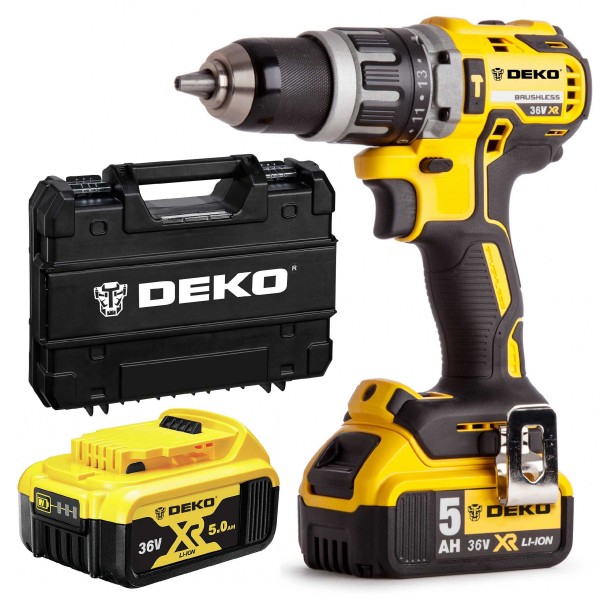 Deko Professional 36 V 5 Ah Akülü Vidalama