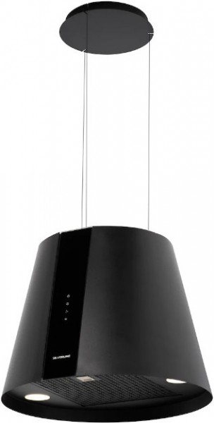 Silverline Pure Plus (4386) 50 cm Siyah Davlumbaz