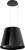 Silverline Pure Plus (4386) 50 cm Siyah Davlumbaz