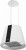 Silverline Pure Plus (4386) 50 cm Beyaz Davlumbaz