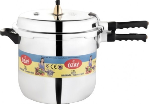 Özay Termo Alüminyum Düdüklü Tencere (12 Litre)