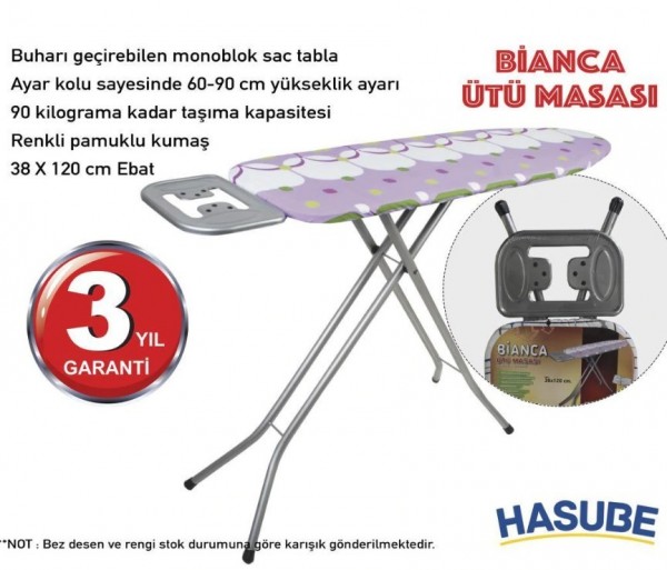 Hasube Bianca Ütü Masası